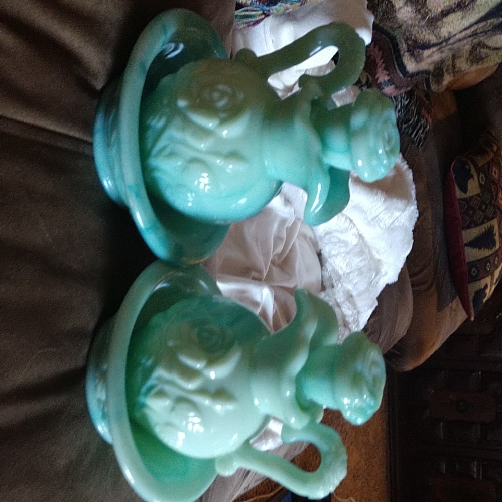 Two Avon vintage decanters